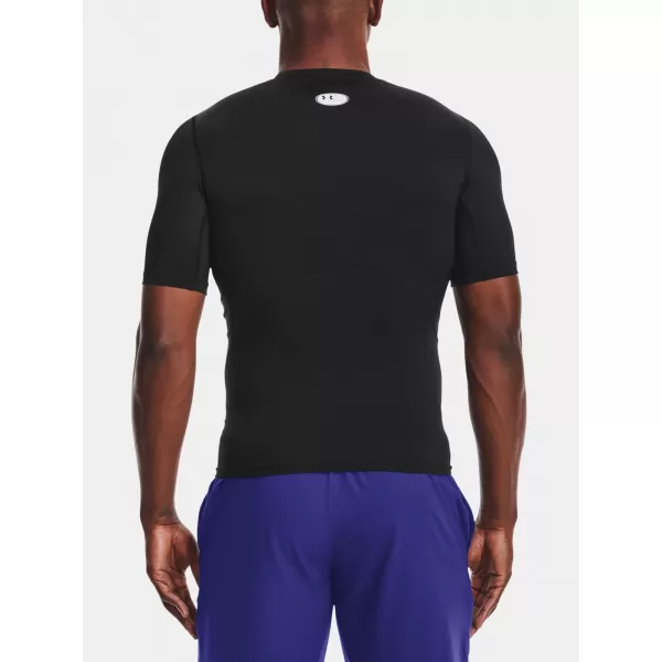  Cămașă de compresie pentru bărbați UNDER ARMOUR HG ARMOUR COMP SS 1361518-001 NEGRU 