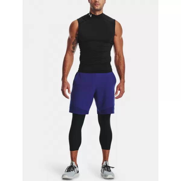  Jambiere de compresie pentru bărbați UNDER ARMOUR HG ARMOUR 3/4 LEGGING 1361588-001 NEGRU 
