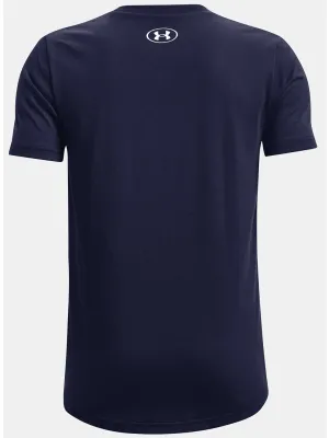 Tricou băieți UNDER ARMOUR UA SPORTSTYLE LEFT CHEST SS 1363280-410 ALBASTRU