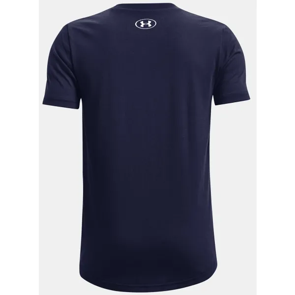  Tricou băieți UNDER ARMOUR UA SPORTSTYLE LEFT CHEST SS 1363280-410 ALBASTRU 