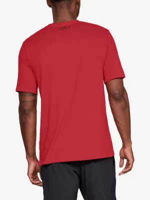 Tricou pentru bărbați UNDER ARMOUR SPORTSTYLE LEFT CHEST SS 1326799-600 ROŞU