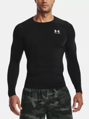Cămașă de compresie pentru bărbați UNDER ARMOUR HG ARMOUR COMP LS 1361524-001 NEGRU