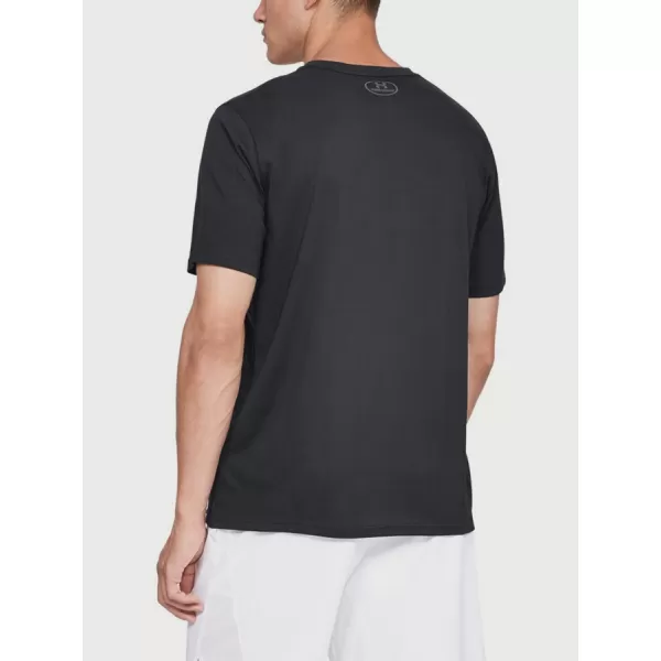  Tricou pentru bărbați UNDER ARMOUR TEAM ISSUE WORDMARK SS 1329582-001 NEGRU 