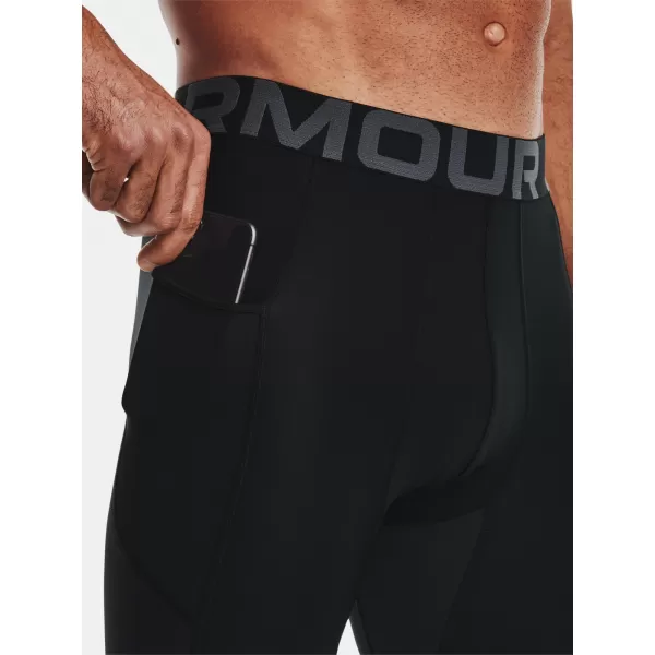  Jambiere de compresie pentru bărbați UNDER ARMOUR HG ARMOUR 3/4 LEGGING 1361588-001 NEGRU 