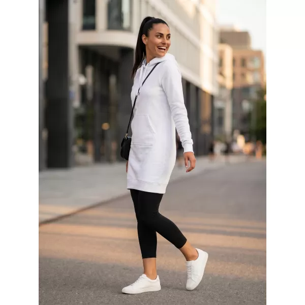  Hanorac prelungit dama MALFINI SNAP 419 ALB 