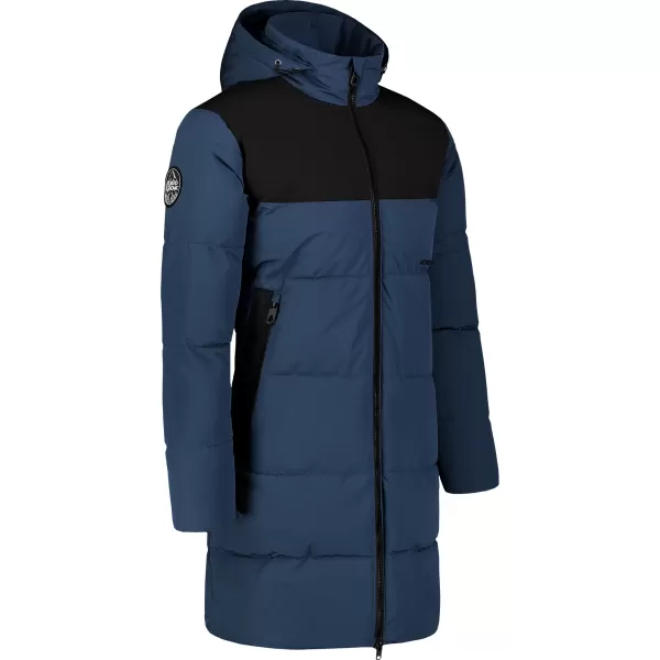  Palton de iarnă pentru bărbați NORDBLANC TRENDSETTER NBWJM7708 ALBASTRU/GALBEN 