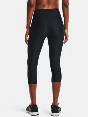 Jambiere de compresie dama UNDER ARMOUR HG ARMOUR HI CAPRI NS 1365334-001 NEGRU