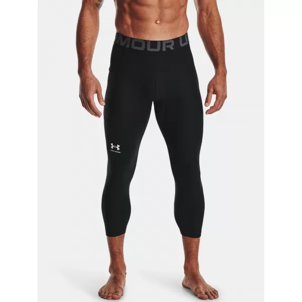  Jambiere de compresie pentru bărbați UNDER ARMOUR HG ARMOUR 3/4 LEGGING 1361588-001 NEGRU 