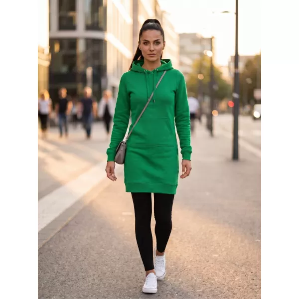  Hanorac prelungit dama MALFINI SNAP 419 VERDE MEDIU 