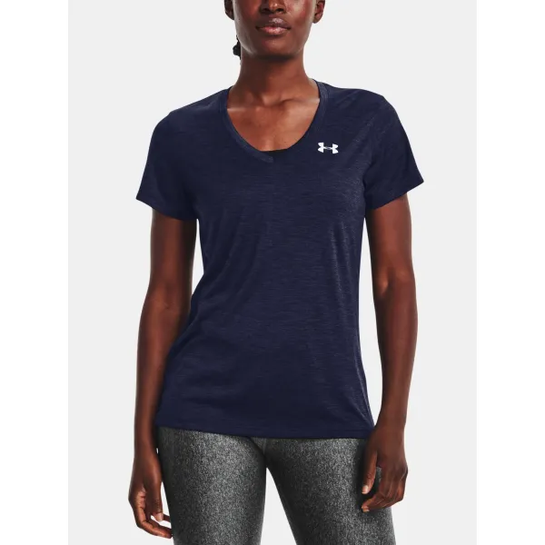  Tricou de dama UNDER ARMOUR TECH SSV - TWIST 1258568-411 ALBASTRU 