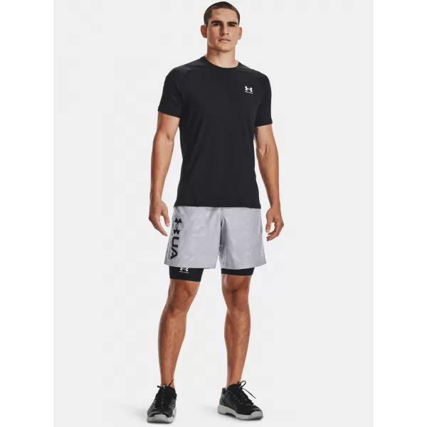 Pantaloni scurți de compresie pentru bărbați UNDER ARMOUR HG ARMOUR LNG SHORTS 1361602-001 NEGRU 