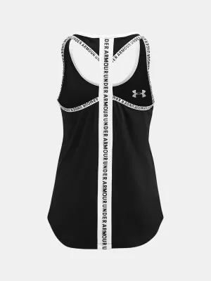 Maieu de fete UNDER ARMOUR KNOCKOUT TANK 1363374-001 NEGRU