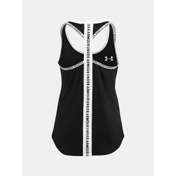 Maieu de fete UNDER ARMOUR KNOCKOUT TANK 1363374-001 NEGRU 