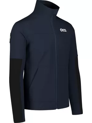 Jachetă softshell pentru bărbați NORDBLANC ENDEAVOR NBSSM7645 ALBASTRU ÎNCHIS