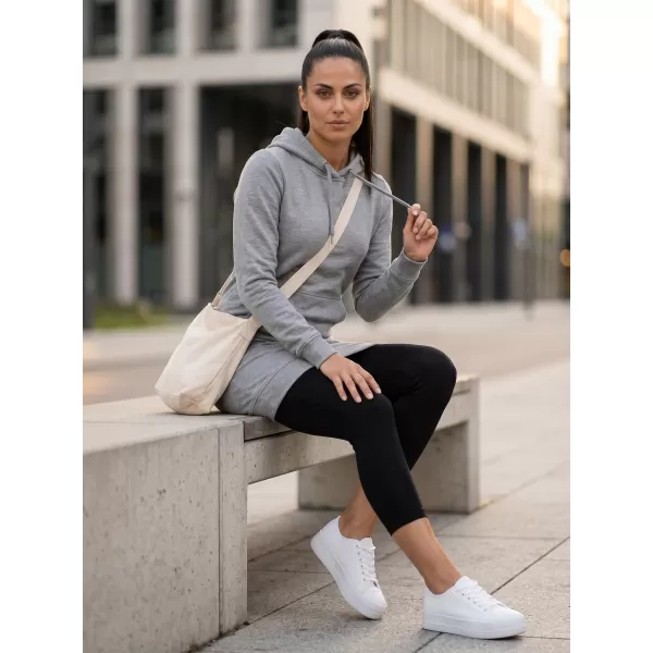  Hanorac prelungit dama MALFINI SNAP 419 EVIDENȚIERI GRI ÎNCHIS 