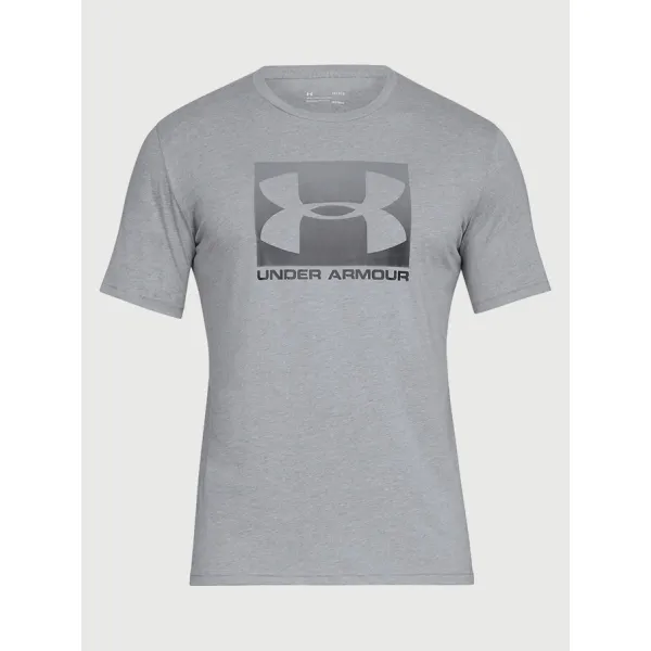  Tricou pentru bărbați UNDER ARMOUR BOXED SPORTSTYLE SS 1329581-035 GRI 