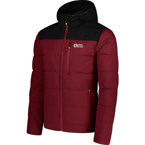  Geaca de iarna pentru barbati NORDBLANC STANDOUT NBWJM7710 BURGUNDIA 