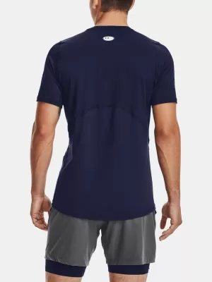 Tricou pentru bărbați UNDER ARMOUR HG ARMOUR FITTED SS 1361683-410 ALBASTRU
