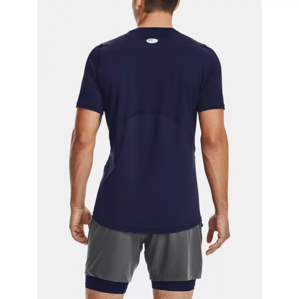  Tricou pentru bărbați UNDER ARMOUR HG ARMOUR FITTED SS 1361683-410 ALBASTRU 