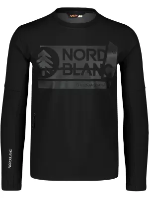 Jachetă softshell pentru bărbați NORDBLANC DECOMPONATE NBSSM7644 NEGRU DE CRISTAL