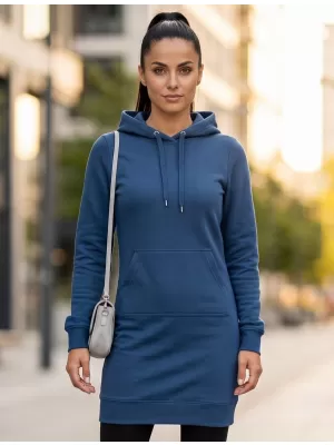 Hanorac prelungit dama MALFINI SNAP 419 ALBASTRU MIEZUL NOPȚII
