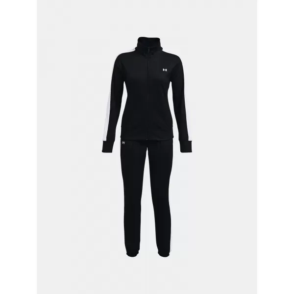  Set pentru femei UNDER ARMOUR TRICOT TRACKSUIT 1365147-001 NEGRU 