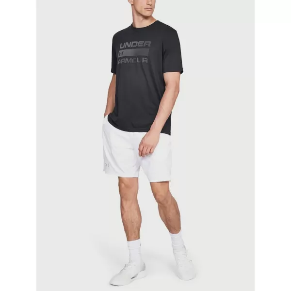  Tricou pentru bărbați UNDER ARMOUR TEAM ISSUE WORDMARK SS 1329582-001 NEGRU 