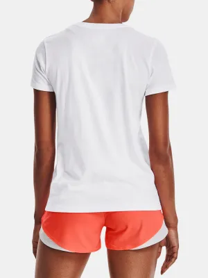 Tricou de dama UNDER ARMOUR UA SPORTSTYLE LOGO SS 1356305-107 ALB