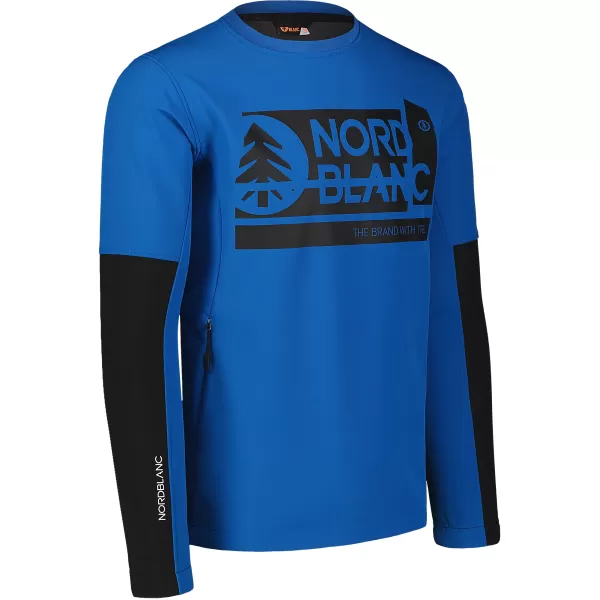 Jachetă softshell pentru bărbați NORDBLANC DECOMPONATE NBSSM7644 ALBASTRU 