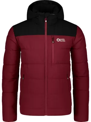 Geaca de iarna pentru barbati NORDBLANC STANDOUT NBWJM7710 BURGUNDIA