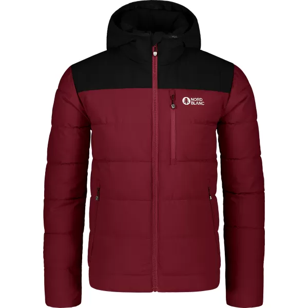  Geaca de iarna pentru barbati NORDBLANC STANDOUT NBWJM7710 BURGUNDIA 