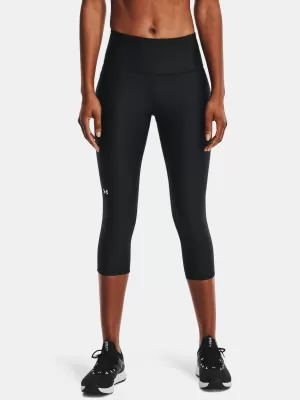 Jambiere de compresie dama UNDER ARMOUR HG ARMOUR HI CAPRI NS 1365334-001 NEGRU