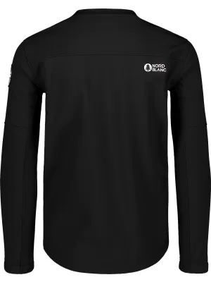 Jachetă softshell pentru bărbați NORDBLANC DECOMPONATE NBSSM7644 NEGRU DE CRISTAL