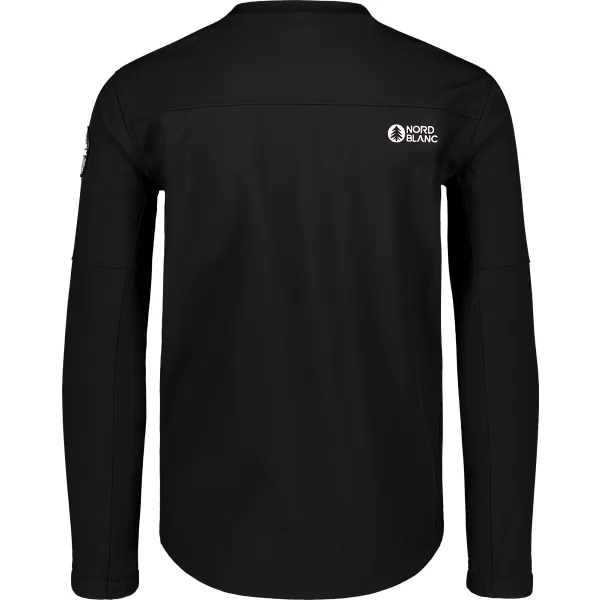  Jachetă softshell pentru bărbați NORDBLANC DECOMPONATE NBSSM7644 NEGRU DE CRISTAL 