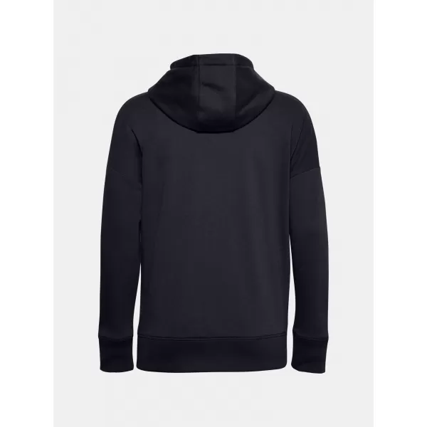  Hanorac de dama UNDER ARMOUR RIVAL FLEECE FZ HOODIE 1356400-001 NEGRU 