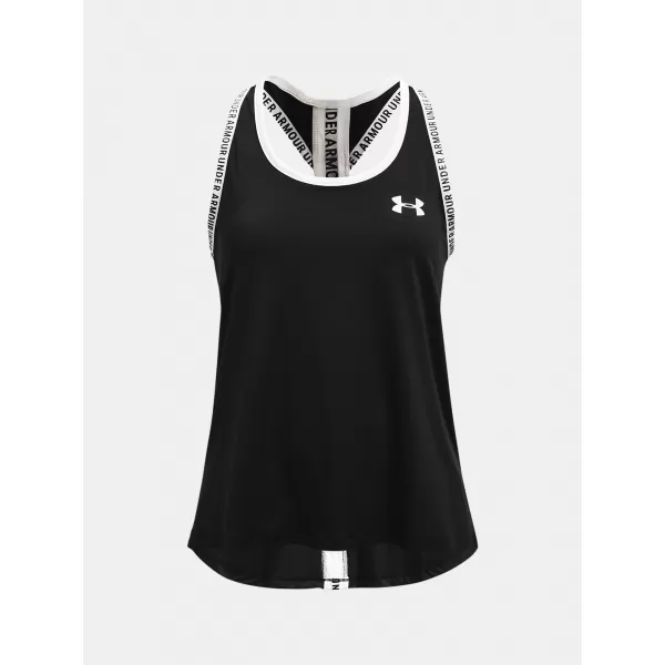  Maieu de fete UNDER ARMOUR KNOCKOUT TANK 1363374-001 NEGRU 