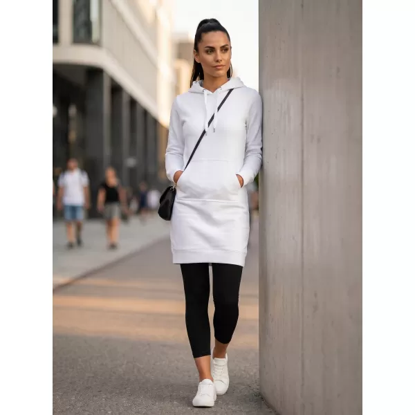  Hanorac prelungit dama MALFINI SNAP 419 ALB 