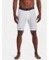 Pantaloni scurți de compresie pentru bărbați UNDER ARMOUR HG ARMOUR LNG SHORTS 1361602-100 ALB