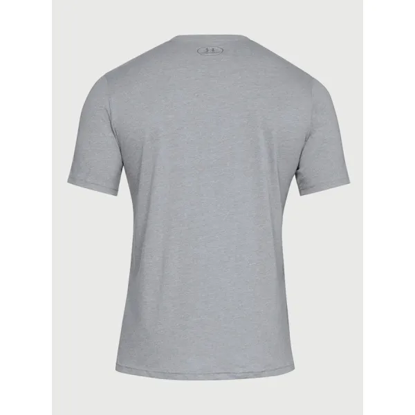  Tricou pentru bărbați UNDER ARMOUR BOXED SPORTSTYLE SS 1329581-035 GRI 