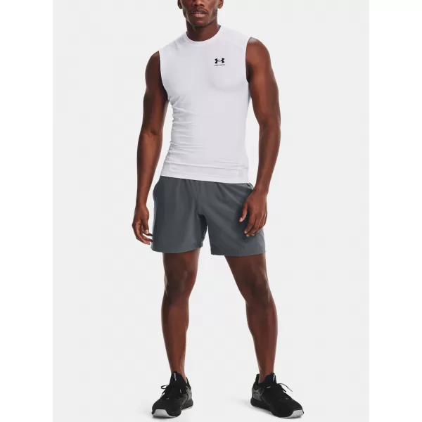  Maieu de compresie pentru bărbați UNDER ARMOUR HG ARMOUR COMP SL 1361522-100 ALB 