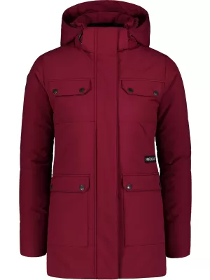 Palton de iarnă de damă NORDBLANC NIPPY NBWJL7726 BURGUNDIA