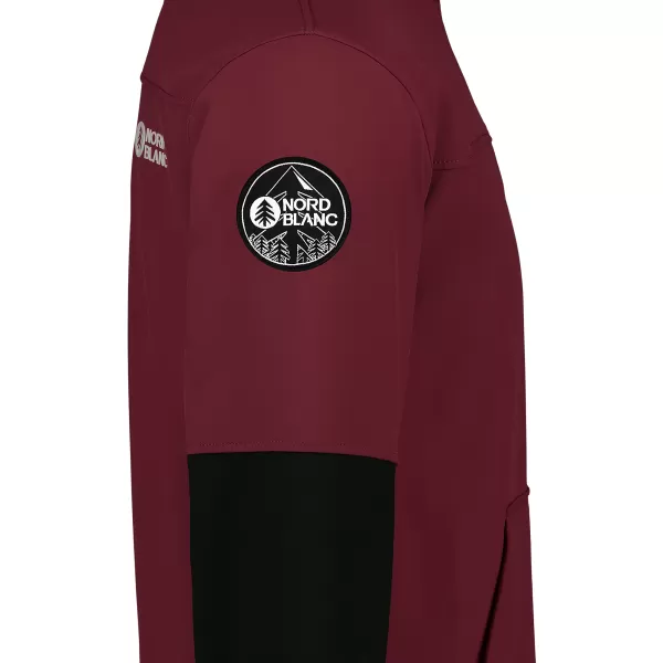  Jachetă softshell pentru bărbați NORDBLANC ENDEAVOR NBSSM7645 BURGUNDIA 