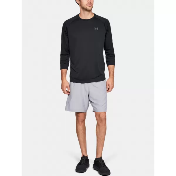  Tricou pentru bărbați UNDER ARMOUR TECH 2.0 LS 1328496-001 NEGRU 