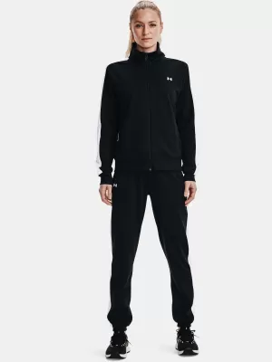 Set pentru femei UNDER ARMOUR TRICOT TRACKSUIT 1365147-001 NEGRU