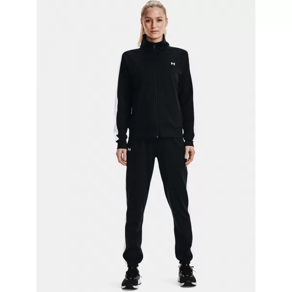  Set pentru femei UNDER ARMOUR TRICOT TRACKSUIT 1365147-001 NEGRU 