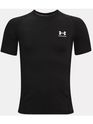 Tricou băieți UNDER ARMOUR HG ARMOUR SS 1361723-001 NEGRU