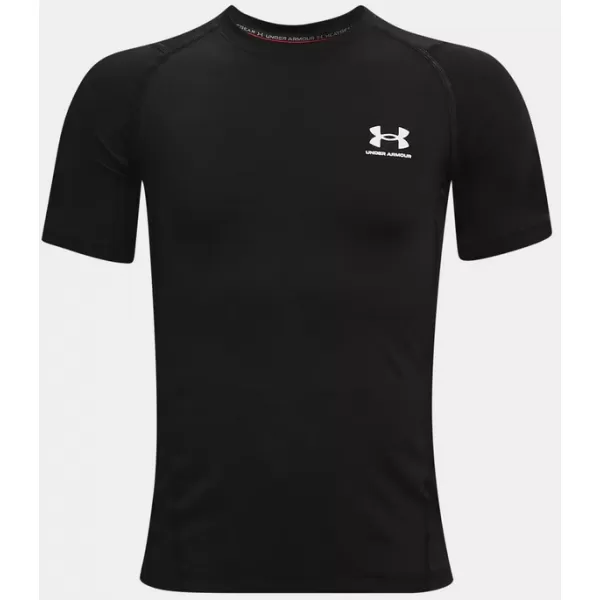  Tricou băieți UNDER ARMOUR HG ARMOUR SS 1361723-001 NEGRU 