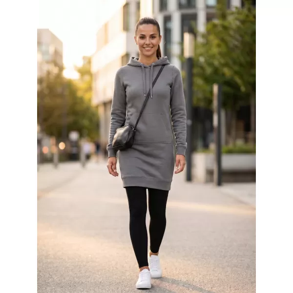  Hanorac prelungit dama MALFINI SNAP 419 GRI OȚEL 