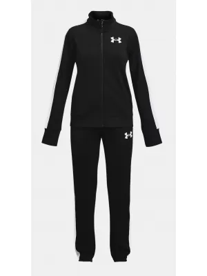 Trusa pentru fete UNDER ARMOUR EM KNIT TRACK SUIT 1363380-002 NEGRU