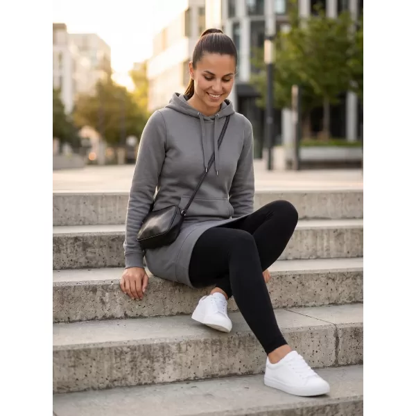  Hanorac prelungit dama MALFINI SNAP 419 GRI OȚEL 